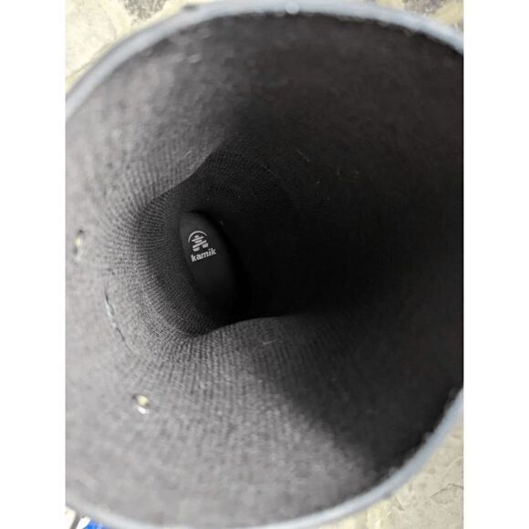 KAMIK The Jennifer Black Rain Boots‎ Size 6 Recycled Rubber Waterproof Canada - Picture 10 of 13